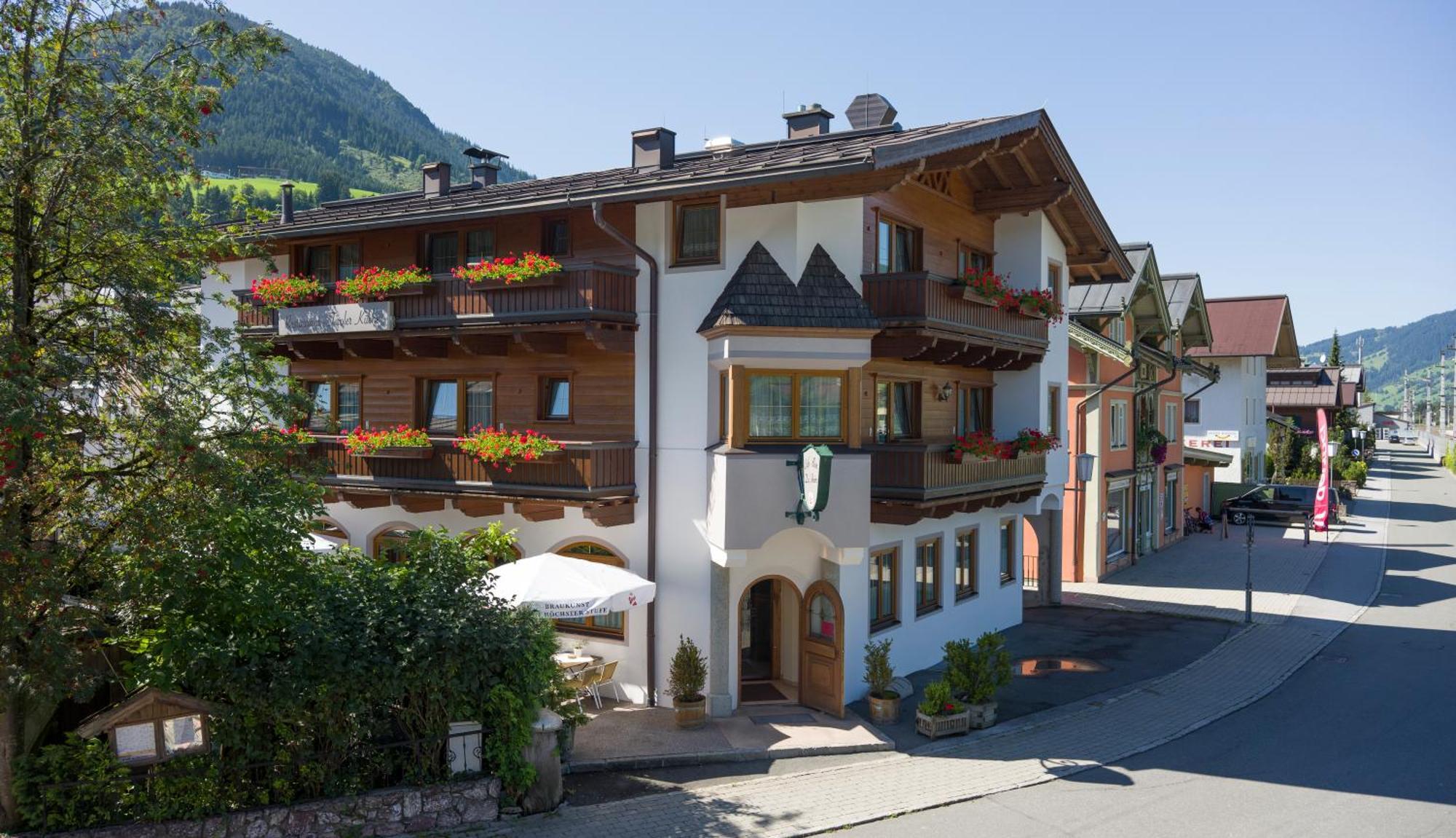 Cafe Pension Heim Kirchberg in Tirol Exterior foto